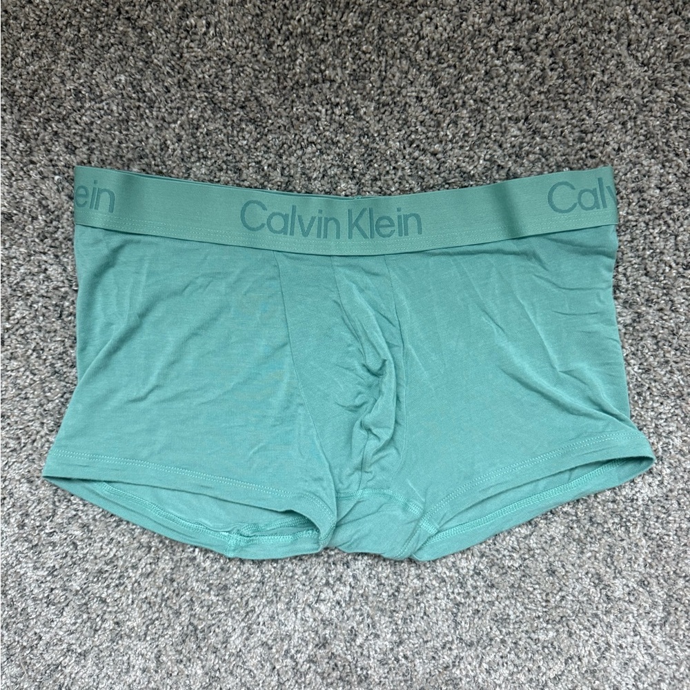 Calvin Klein Men's Teal Boxer Briefs